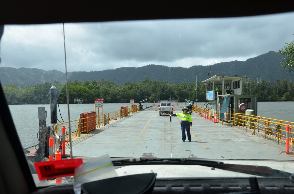 Ferry over Daintree River